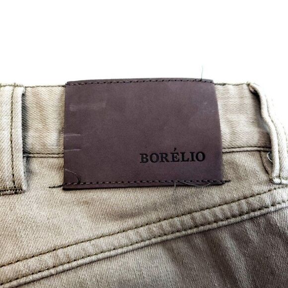 Borelio‎ Tan Denim Jeans 41/30 Mid Rise - Picture 3 of 6